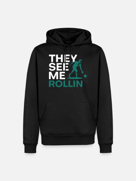 Boule Tee Shirt - Men’s Premium Organic Hoodie - black