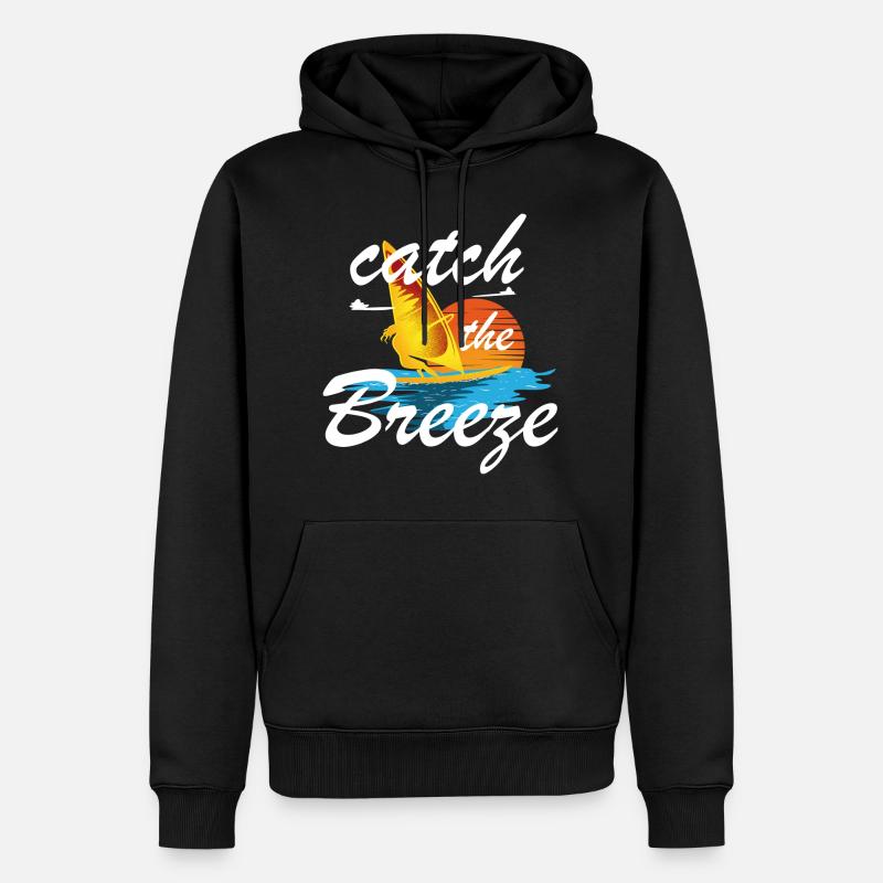 Catch The Breeze Gift - Sweat à capuche Premium bio Homme - noir