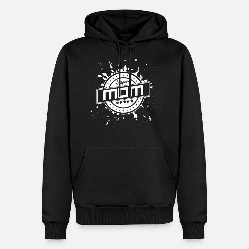 Muttertag - Männer Premium Bio Hoodie - Schwarz