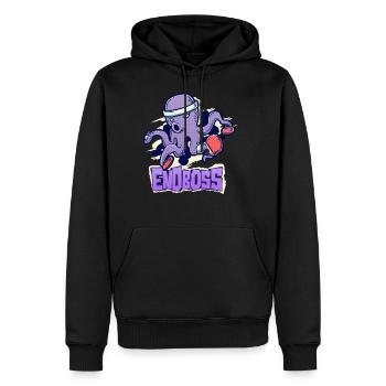 Oktopus Endboss Meister Tischtennis Geschenk - Männer Premium Bio Hoodie - Schwarz - Vorne - Nico (187cm)