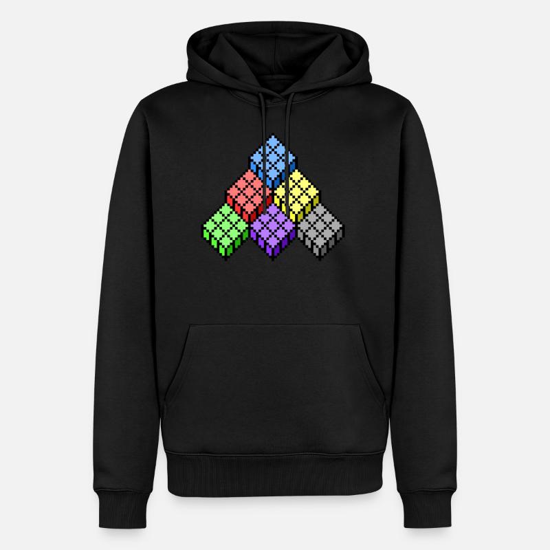 Iso - Sweat à capuche Premium bio Homme - undefined