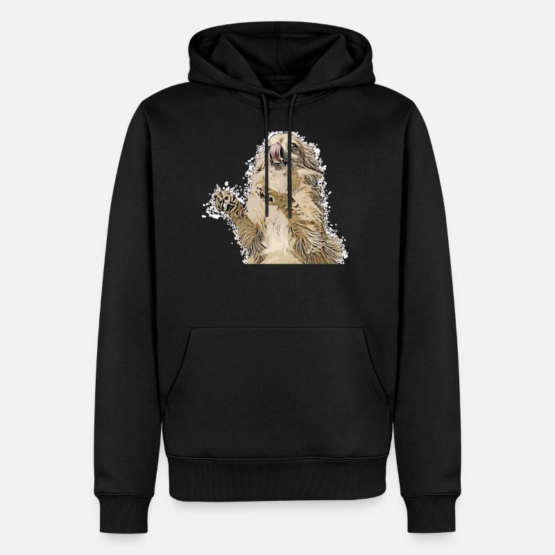 Chihuahua - Männer Premium Bio Hoodie - Schwarz