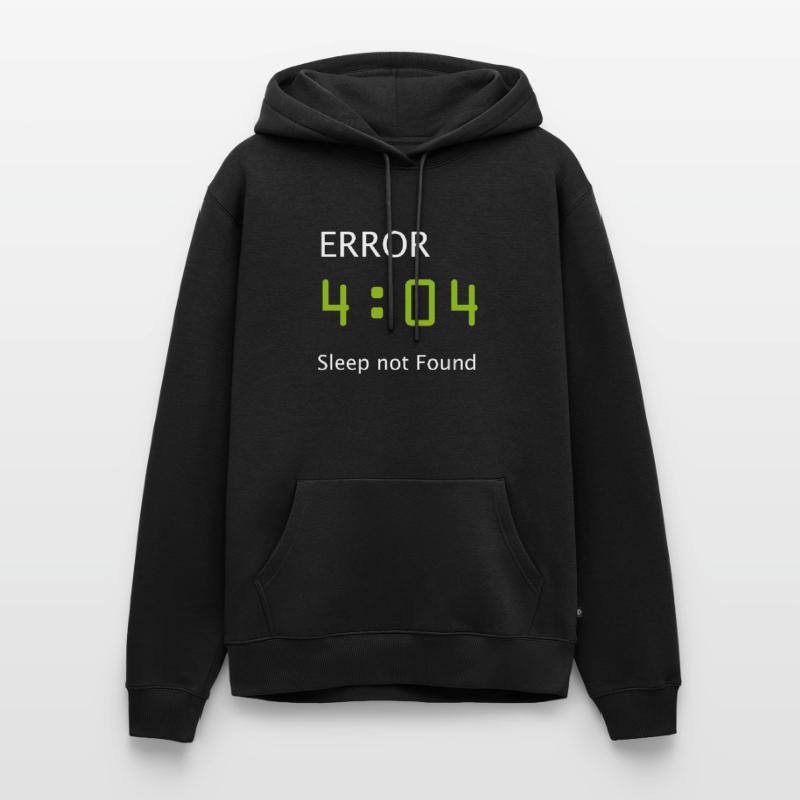 Informatik Nerd Geek Programmierer Morgenmuffel Männer Premium Bio Hoodie