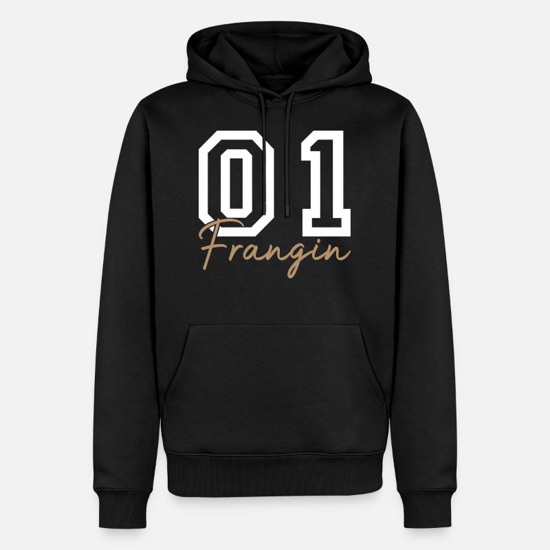 Bester Bruder - Männer Premium Bio Hoodie - Schwarz