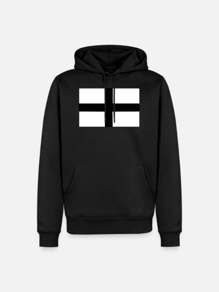 drapeau breton - Sweat à capuche Premium bio Homme - noir
