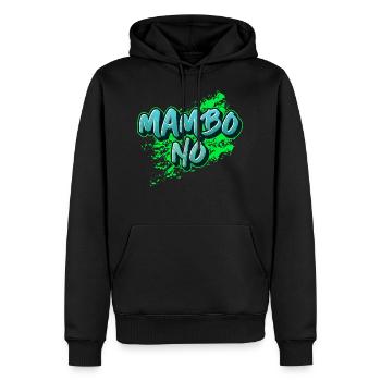 Mambo no - Sweat à capuche Premium bio Homme - noir - Devant - Nico (187cm)
