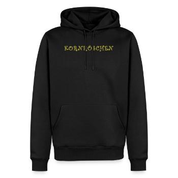 Kornröschen Korn Märchen Alkohol lustig - Männer Premium Bio Hoodie - Schwarz - Vorne - Nico (187cm)