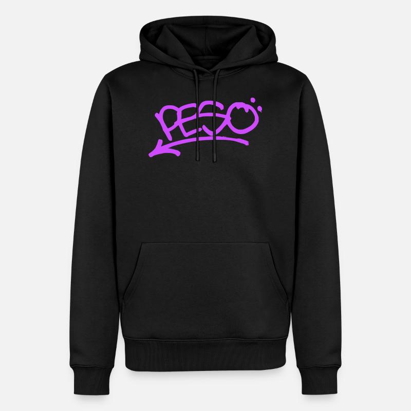 Graffiti Peso - Sweat à capuche Premium bio Homme - noir