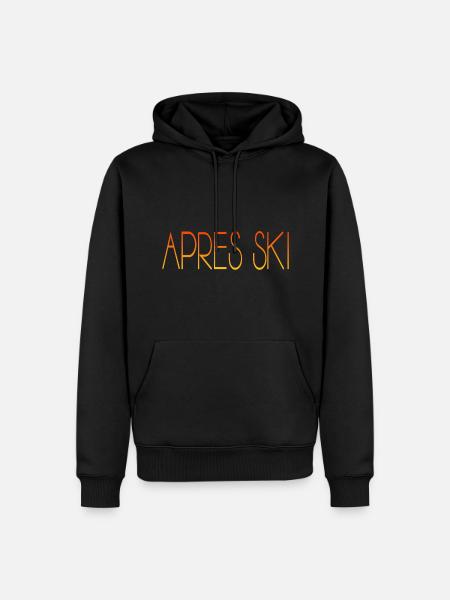 Apres Ski Team - Männer Premium Bio Hoodie - Schwarz