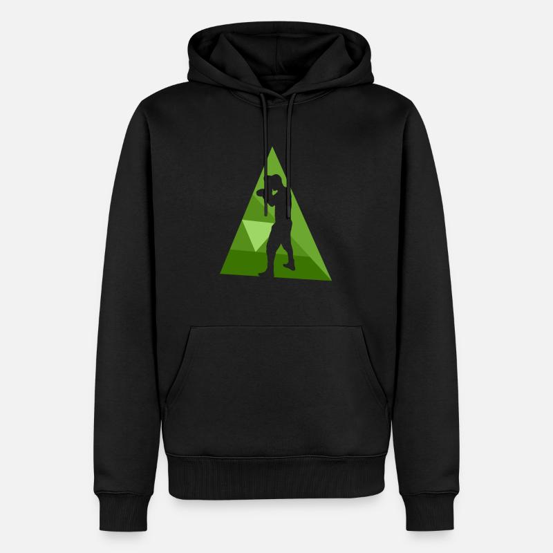 Boxe Jab Knockout - Sweat à capuche Premium bio Homme - noir