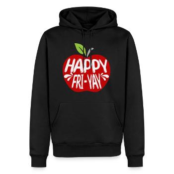 Humor Friday Lehrer-Wochenende - Männer Premium Bio Hoodie - Schwarz - Vorne - Nico (187cm)