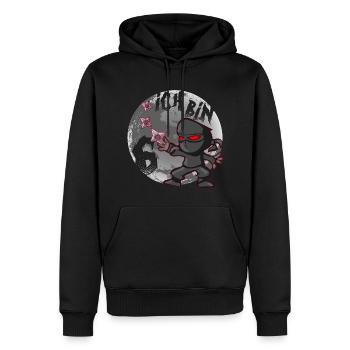 6. Geburtstag Ninja Junge 6 Jahre alt Ninja - Männer Premium Bio Hoodie - Schwarz - Vorne - Nico (187cm)
