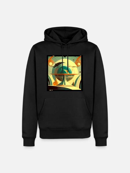 Planet reinvented - Men’s Premium Organic Hoodie - black