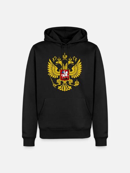 Russian symbol - Men’s Premium Organic Hoodie - black