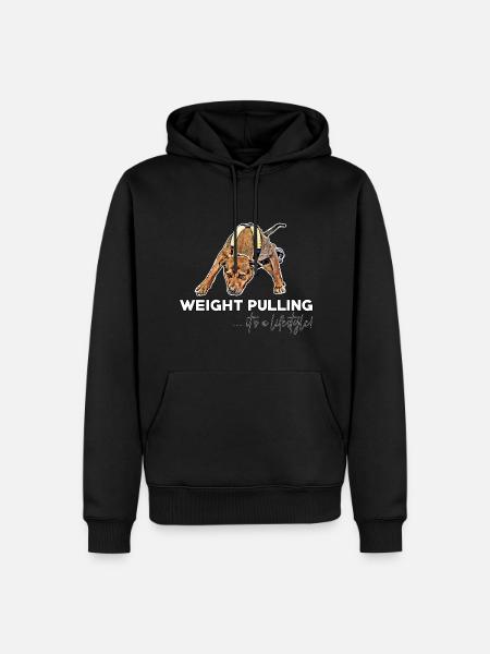 Weight Pulling ... it's a lifestyle! - Men’s Premium Organic Hoodie - black
