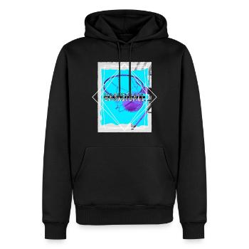 Basketteur Basketteur Basketteur Dunking Sport Player - Sweat à capuche Premium bio Homme - noir - Devant - Nico (187cm)