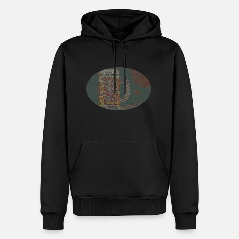 Mass Bier - Sweat à capuche Premium bio Homme - noir
