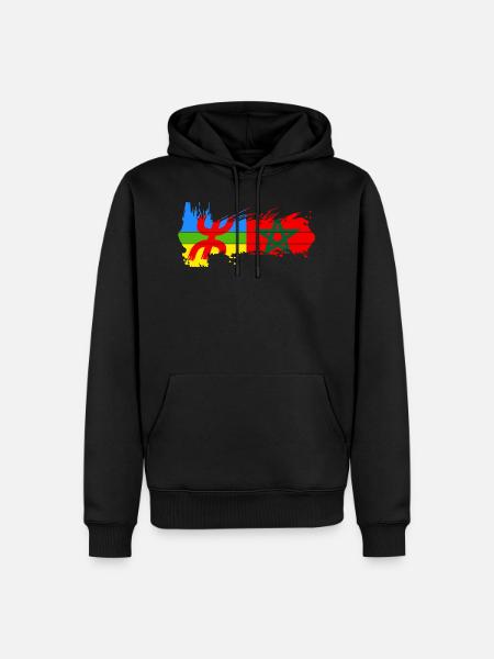Amazigh Morocco - Men’s Premium Organic Hoodie - black