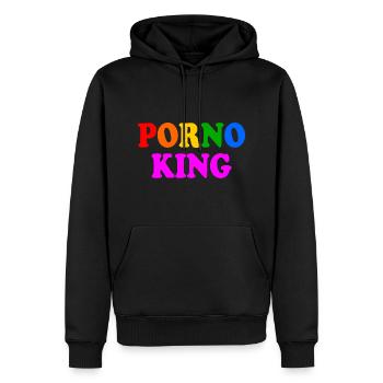 Porno king gay - Männer Premium Bio Hoodie - Schwarz - Vorne - Nico (187cm)