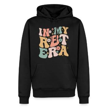 In My RBT Era Registered Behavior Technician ABA - Men’s Premium Organic Hoodie - black - Front - Nico (187cm)