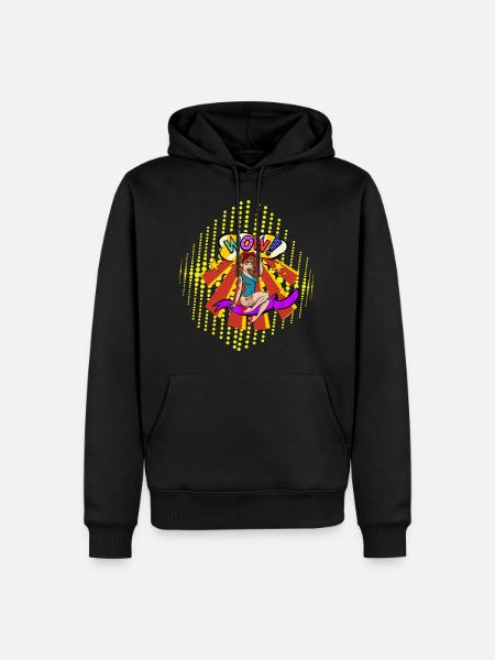 popartcontest - Men’s Premium Organic Hoodie - black