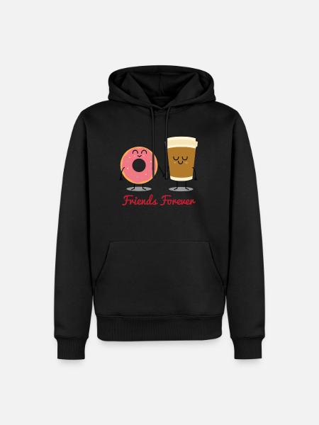 Friendship - Men’s Premium Organic Hoodie - black