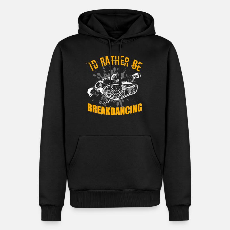 Breakdance breakdancer breakdance BBoy - Sweat à capuche Premium bio Homme - noir