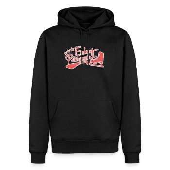 Patinage Patinage artistique Patinage artistique - Sweat à capuche Premium bio Homme - noir - Devant - Nico (187cm)