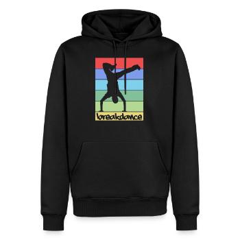Breakdance Breakdancing - Männer Premium Bio Hoodie - Schwarz - Vorne - Nico (187cm)