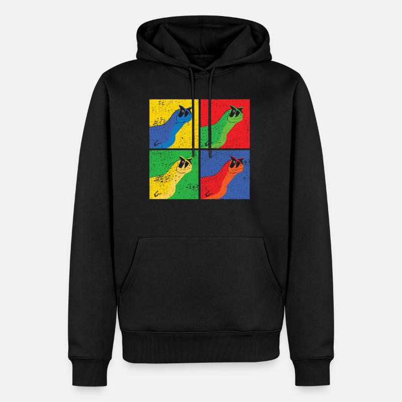 Idée cadeau Carnotaurus - Sweat à capuche Premium bio Homme - noir