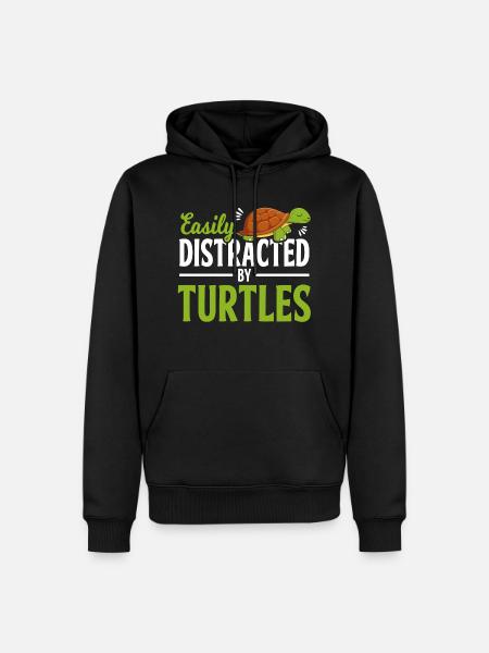 Turtle And Turtle - Men’s Premium Organic Hoodie - black