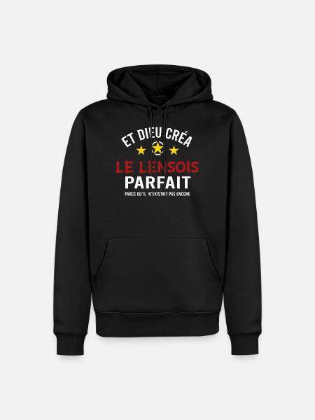 Lensois cadeau drôle - Sweat à capuche Premium bio Homme - noir