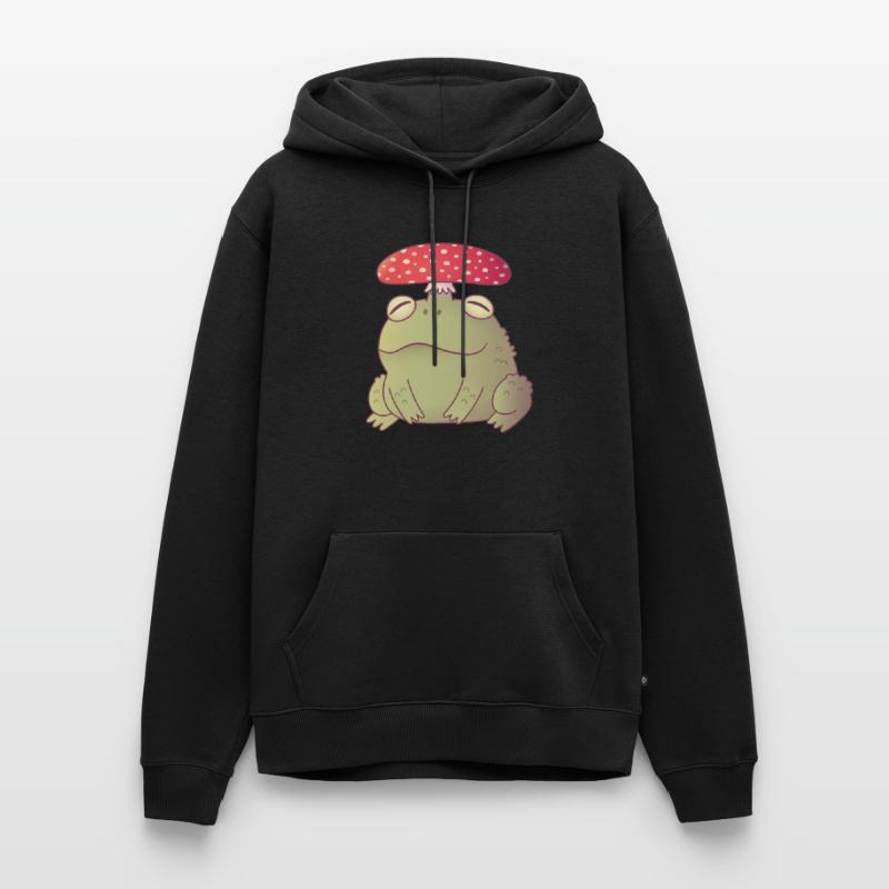 Mignon Toadstool Toad Doodle Sweat à capuche Premium bio Homme