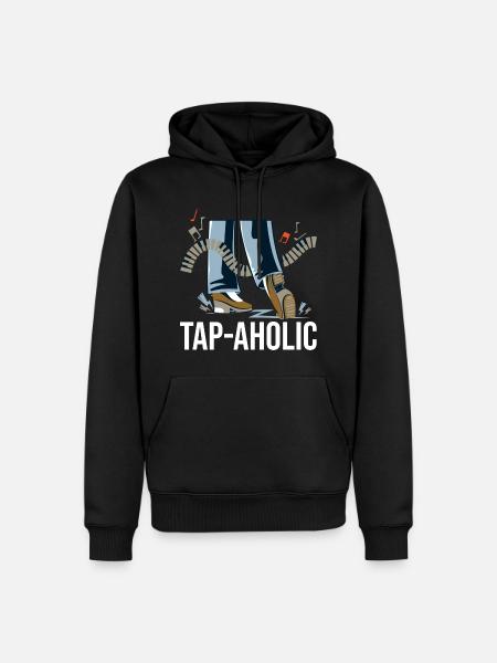 Stepptänzer - Männer Premium Bio Hoodie - Schwarz