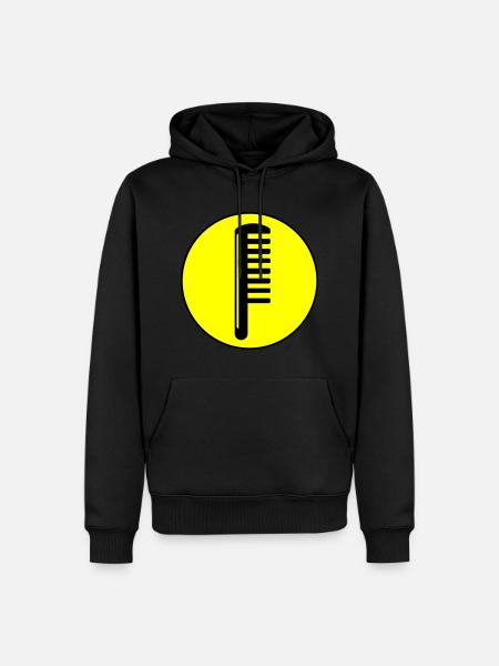 Cercle de coiffeurs Kamm - Sweat à capuche Premium bio Homme - noir