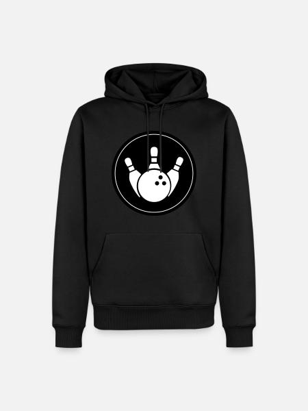 Cone Cone Icon - Men’s Premium Organic Hoodie - black