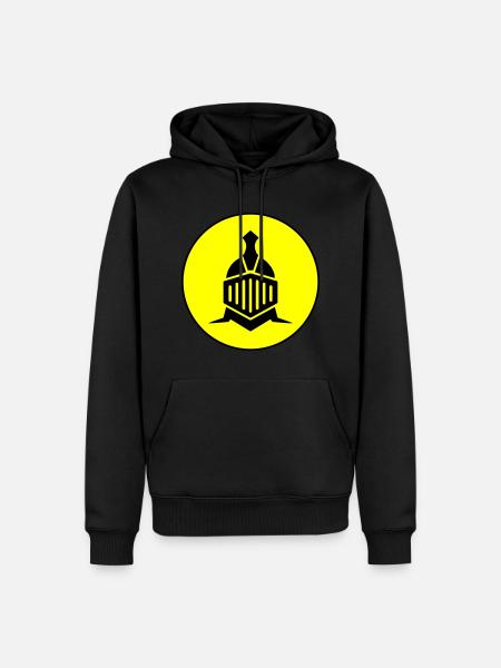 Knight Helmet - Men’s Premium Organic Hoodie - black