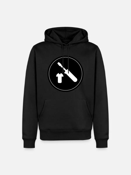 Screwdriver Symbol - Men’s Premium Organic Hoodie - black