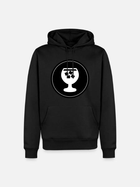 Whisky Icon - Men’s Premium Organic Hoodie - black