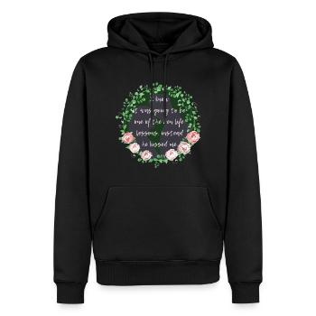 Rose Hathaway Quote, Vampire Academy Rochelle Mead - Men’s Premium Organic Hoodie - black - Front - Nico (187cm)