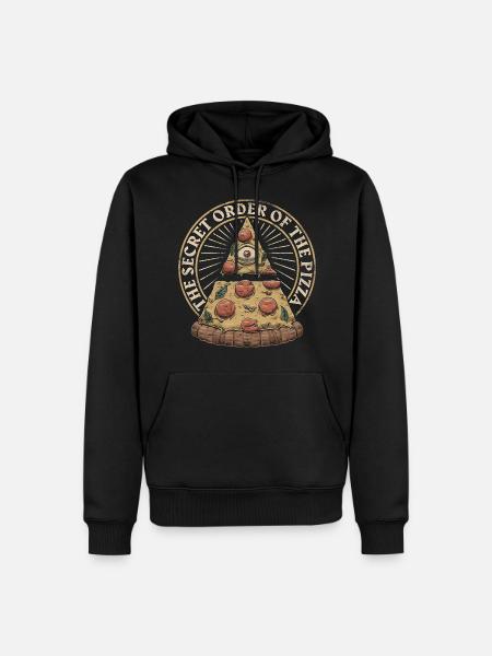 23F 0282 bk - Men’s Premium Organic Hoodie - black