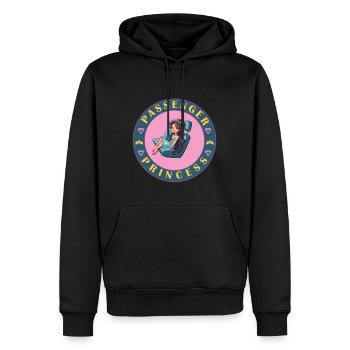 Passagierprinzessin Immer - Männer Premium Bio Hoodie - Schwarz - Vorne - Nico (187cm)