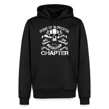 Sons of ibuprofen arthritis chapter - Men’s Premium Organic Hoodie - black - Front - Nico (187cm)