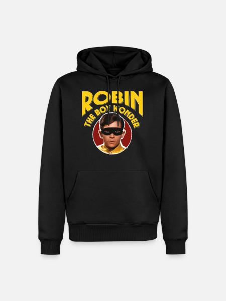 DC Comics Batman Robin The Boy Wonder Actor - Men’s Premium Organic Hoodie - black