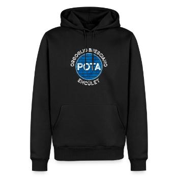 Brescia Pota Enculet Pride Bresciano T-shirt - Sweat à capuche Premium bio Homme - noir - Devant - Nico (187cm)