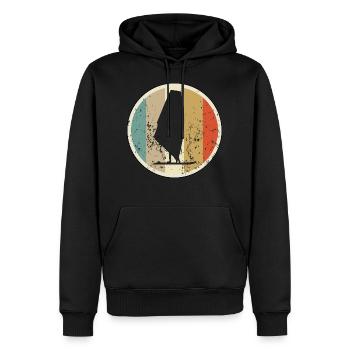 Windsurfen Windsurfer - Männer Premium Bio Hoodie - Schwarz - Vorne - Nico (187cm)