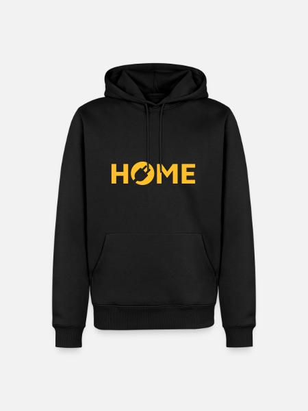 Electrician, Electrician Home - Men’s Premium Organic Hoodie - black