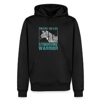 Ehlers-Danlos syndrome EDS HSD - Men’s Premium Organic Hoodie - black - Front - Nico (187cm)