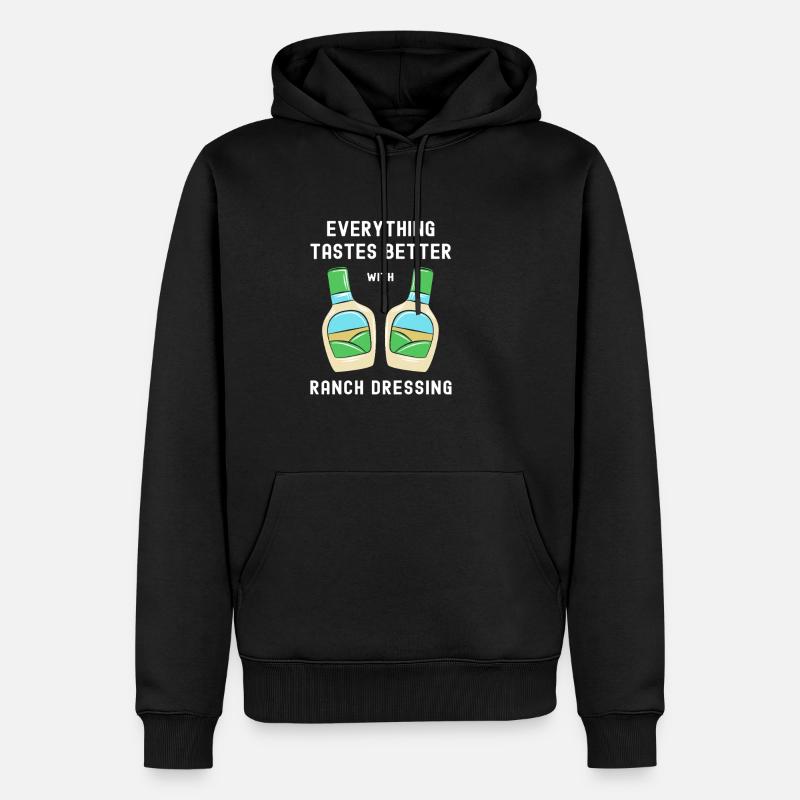 Dressing - Männer Premium Bio Hoodie - Schwarz