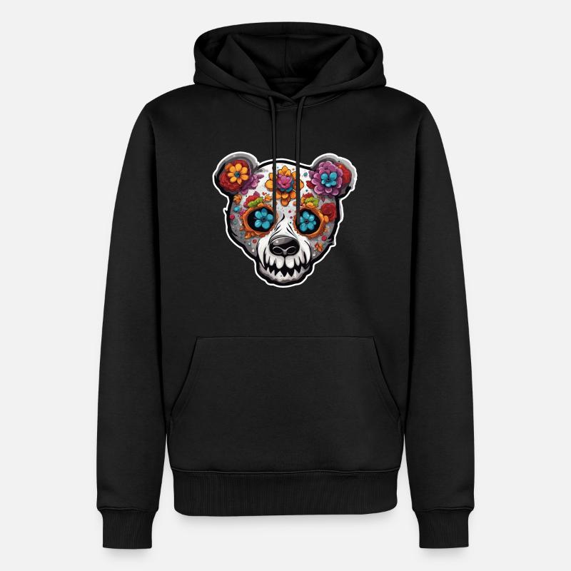 Teddybär / Kuscheltier / Stofftier / Geschenkidee - Männer Premium Bio Hoodie - Schwarz